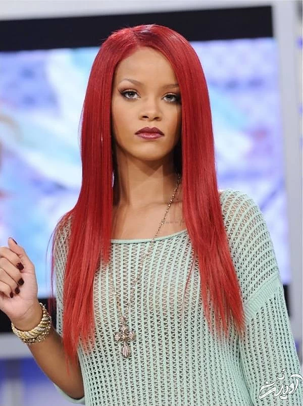 آرایش هماهنگ با رنگ موی شرابی رنگ مو شرابی